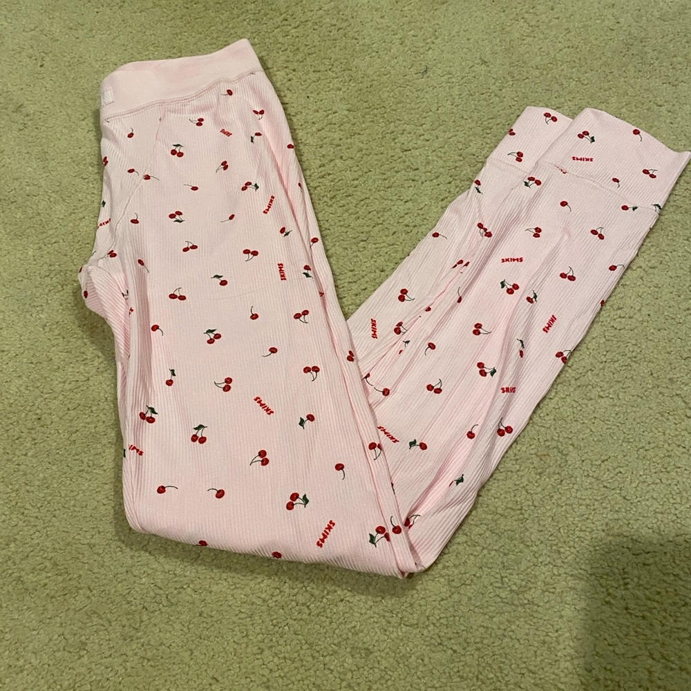 SKIMS RIBBED PJ PANTS - NWOT